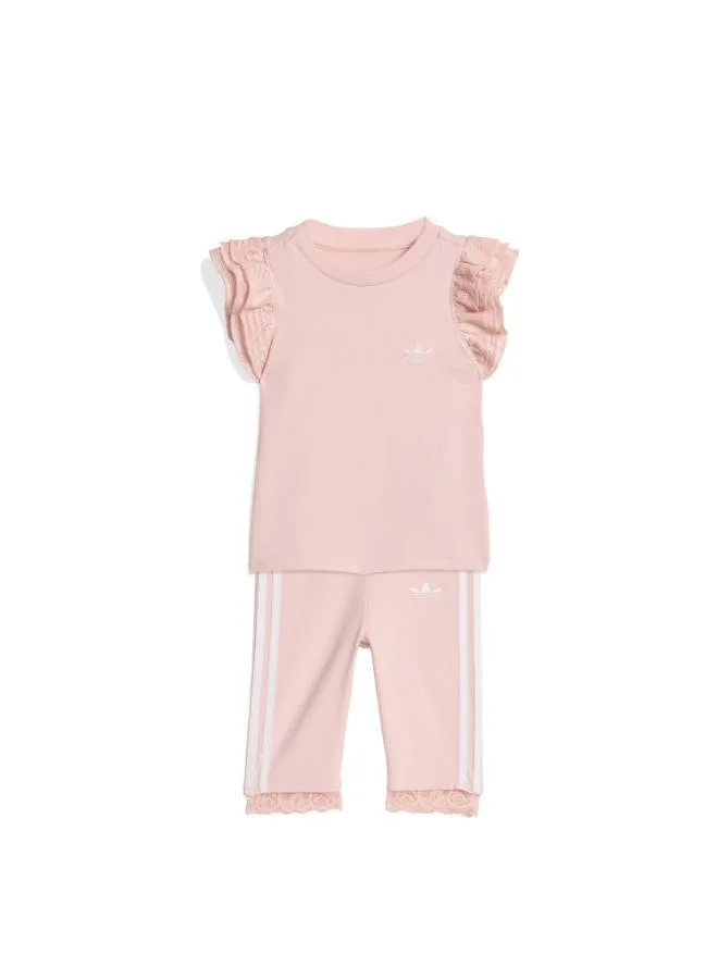 اديداس اوريجينالز طقم LACE 3/4 TIGHTS TEE